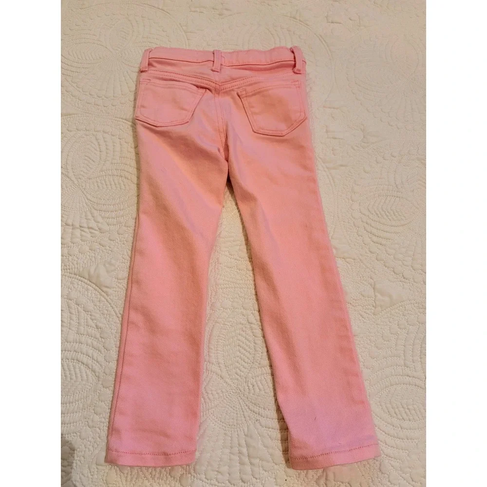 *NWOT* Old Navy Toddler Girls Rockstar Jeggings Denim Pink Size 4T